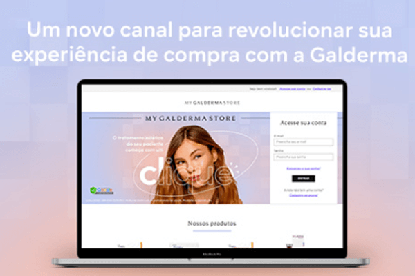Galderma chega ao e-commerce com soluções estéticas para profissionais da Saúde